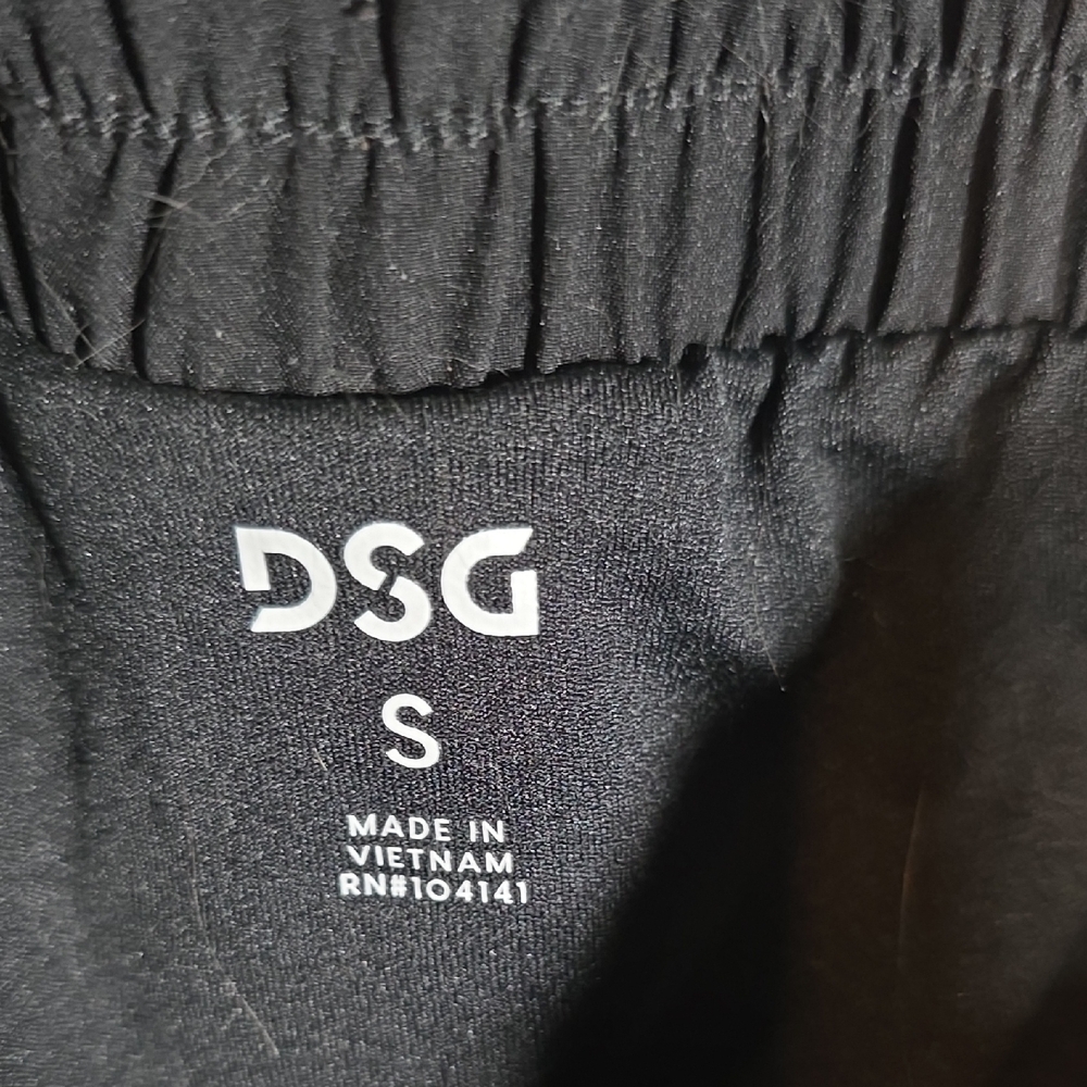 DSG Black Shorts with White Accents Girls Size S - Picture 3 of 4